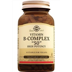 Solgar Vitamin B Complex 100 Kapsül (vitamin B Kompleks) hizligeldicom7898