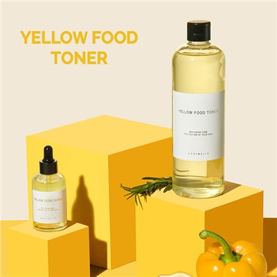 Yellow Food Toner, Осветляющий тонер с желтым комплексом