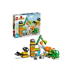 LEGO ® DUPLO® Kasabası İnşaat Sahası 10990 - 2 Yaş ve Üzeri için Oyuncak Yapım Seti (61 Parça) Lego 10990