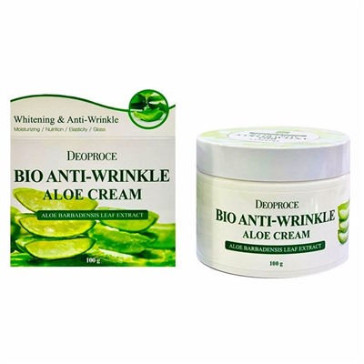 [DEOPROCE] Крем для лица антивозрастной АЛОЭ ВЕРА Bio Anti Wrinkle Aloe Cream, 100 г