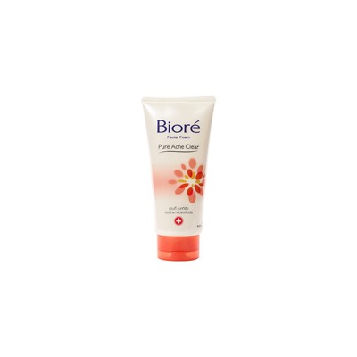Пенка для умывания Biore против акне и воспалений 50 мл / Biore facial foam pure acne clear 50ml