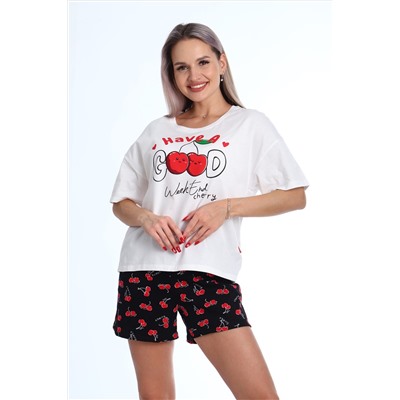 Пижама с шортами 0-056 Очарование НАТАЛИ #999518