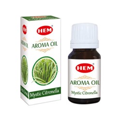 HEM  Aroma Oil Mystic Citronella  Ароматическое масло Цитронелла 10мл