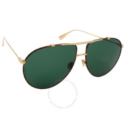 DIOR Green Antiglare Aviator Ladies Sunglasses
