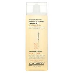 Giovanni, 50:50 Balanced, Hydrating-Clarifying Shampoo, For Normal to Dry Hair, 8.5 fl oz (250 ml)
