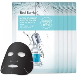 Успокаивающая ампульная тканевая маска Real Barrier Aqua Soothing Ampoule Mask 28 ml