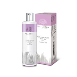 [MITVANA] Масло для волос ТУЛСИ/ГВОЗДИКА против перхоти Antidandruff Hair Oil, 200 мл