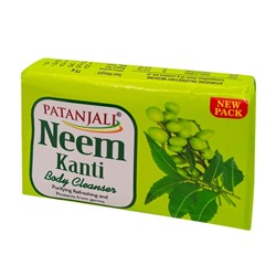 PATANJALI Natural herbal soap Nim Мыло травяное натуральное Ним 75г