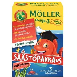 Витамины для детей Moller Omega 3