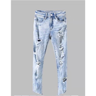 Эластичные джинсы с завышенной талией American eagl 2023