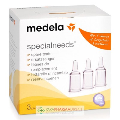 Medela SpecialNeeds - LOT de 3 Tétines