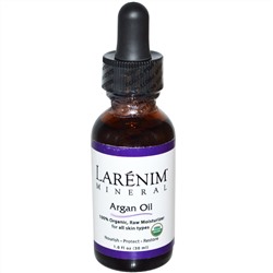 Larenim, Аргановое масло, 1.0 жидкая унция (30 мл)