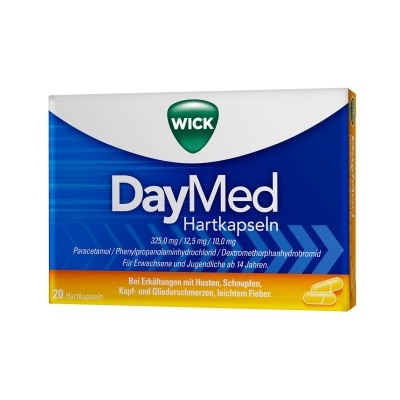 WICK DayMed Erkältungs-Kapseln für den Tag