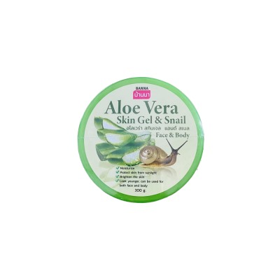 Banna Aloe Vera Skin Gel & Snail Гель алоэ вера и улитка для лица и тела100 мл./ Banna Aloe vera Skin Gel And Snail 100 G
