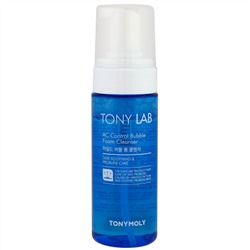 Tony Moly, Tony Lab, пузырчатое пенное чистящее средство с контролем AC, 150 мл