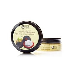 Крем-скраб для жирной кожи лица с мангостином от Herb Care 60 гр / Herb Care MANGOSTEEN Face Scrub Cream 60g