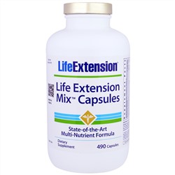 Life Extension, Капсулы Life Extension Mix, 490 капсул