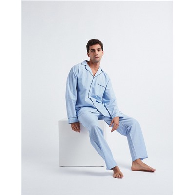 Pocket Pyjamas, Men, Blue