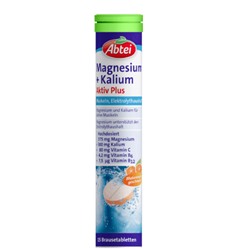Magnesium Kalium Active Brausetabletten 15 St., 82,5 g