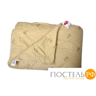 Артикул: 124 Одеяло Premium Soft "4 сезона" Camel Wool (верблюжья шерсть) 1,5 спальное (140х205)