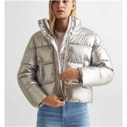 Металлизированная куртка Mang*o 🔠  Самый горячий тренд сезона 🔥🔥🔥  Экспорт. Оригинал  Еврозима