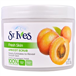 St. Ives, Свежая кожа, абрикосовый скраб, 10 унций(283 г)