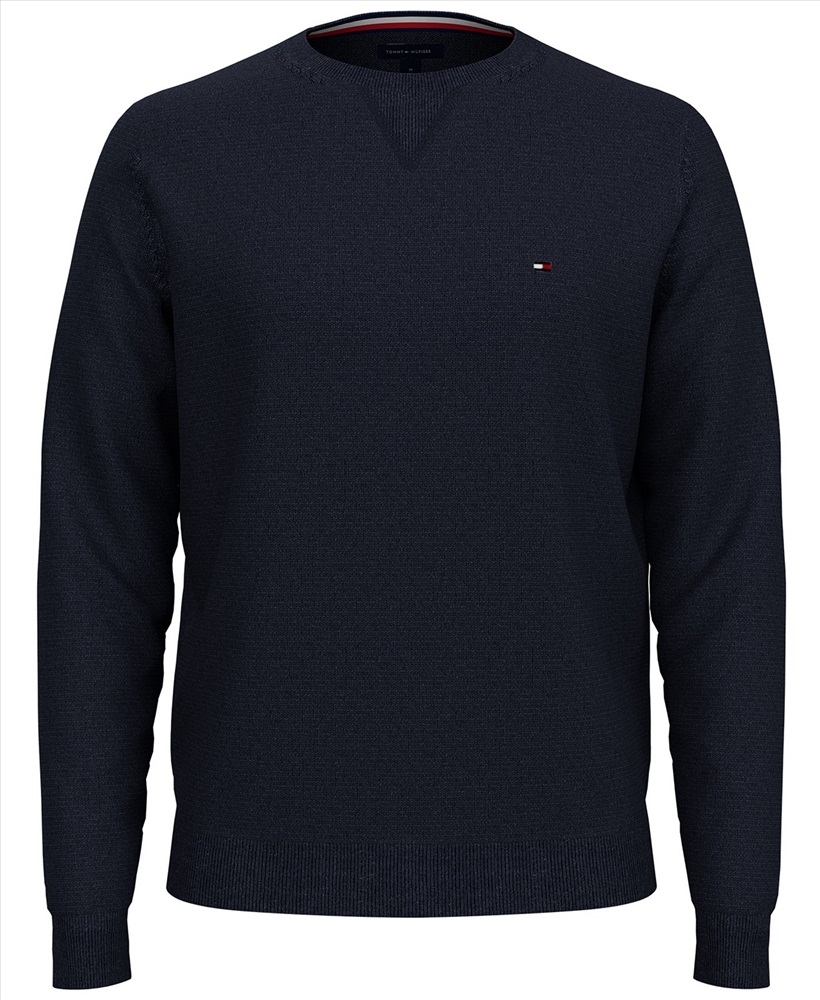 tommy hilfiger zip neck sweater