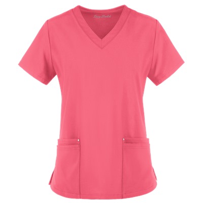 Easy STRETCH by Butter-Soft™ Lina Mitered V-Neck Scrub Top