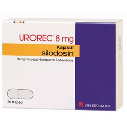 UROREC 8 mg 30 kapsül (Урорек)