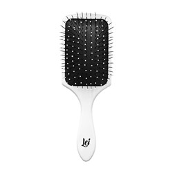 [LEI] Расчёска для волос пластиковая МАССАЖНАЯ серия 070 белая, 1 шт