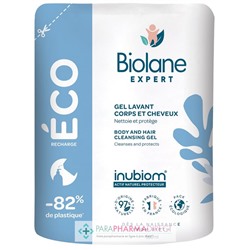 Biolane Expert - Gel Lavant Corps & Cheveux - ECO-RECHARGE 500 ml