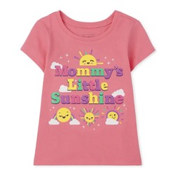 The Children's Place  Baby And Toddler Girls Sunshine Graphic Tee - Gumball