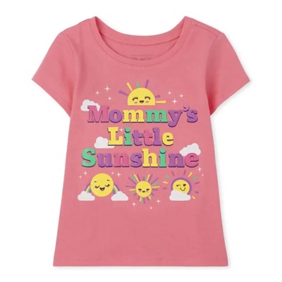 The Children's Place  Baby And Toddler Girls Sunshine Graphic Tee - Gumball