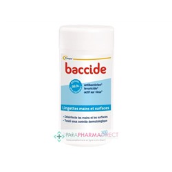 Baccide Lingettes Mains & Surfaces x100