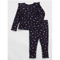 Baby Floral Outfit Set