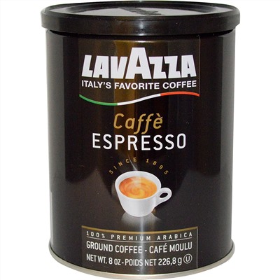 LavAzza Premium Coffees, Молотый кофе Caffè Espresso, 227 г