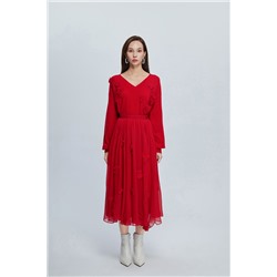 Jersey de lana Rojo