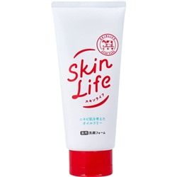 Пенка для лица для умывания COW Skin Life для проблемной кожи очищающая лечебно-профилактическая борьба с акне туба 130 гр