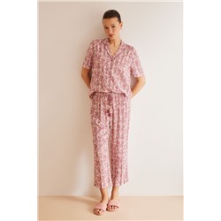 Pijama camisero allover boho