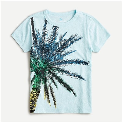 Kids' rainbow palm tree T-shirt Item AM781