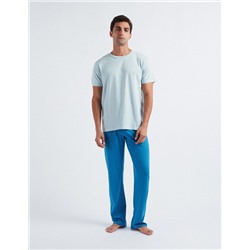 Plain Pyjamas, Men, Light Blue