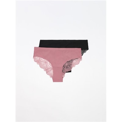 PACK OF 2 MICROFIBRE BRIEFS