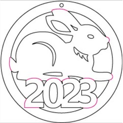 Символ года Зайка 2023