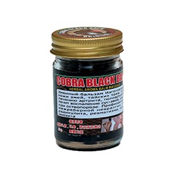 Тайский черный бальзам Black Cobra balm 50 мл / Black Cobra balm 50 ml