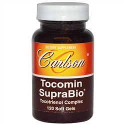 Carlson Labs, Tocomin SupraBio, 120 капсул
