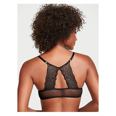 Sexy Tee Posey Lace Push-Up Bra in Lace Front Close