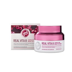 ENOUGH Real Vita 8 Complex Pro Bright up Cream Питательный крем для лица с 8 витаминами 50мл