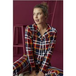 Strawberry Pamuklu Düğmeli Pijama Takım 451