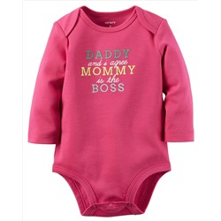 Mommy's The Boss Collectible Bodysuit
