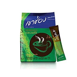 Растворимый кофе "Эспрессо" Khao Shong 25 шт по 18 гр / Khao Shong Espresso 3in1  25 sachets*18 g